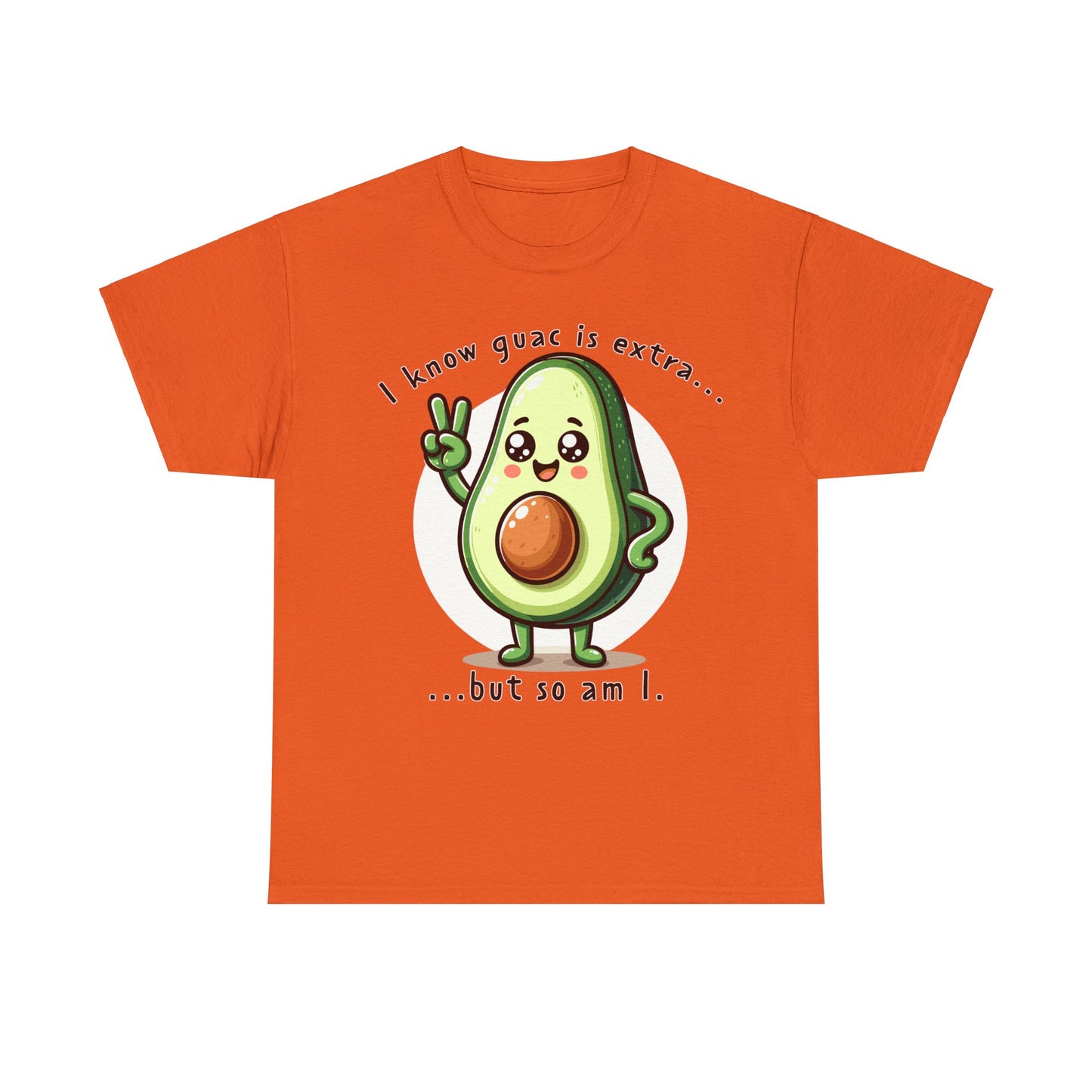 Guac Is Extra Unisex Heavy Cotton Tee