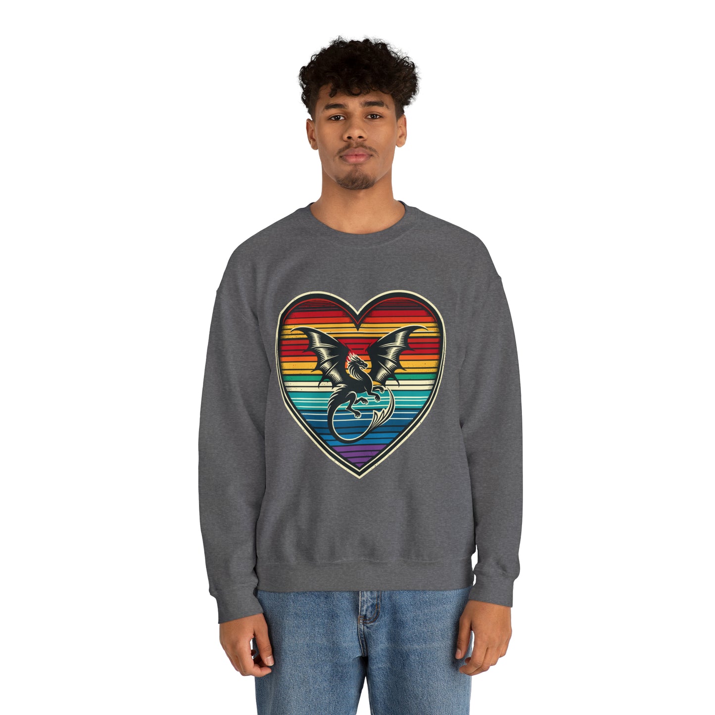 Dragon Heart Crewneck Sweatshirt