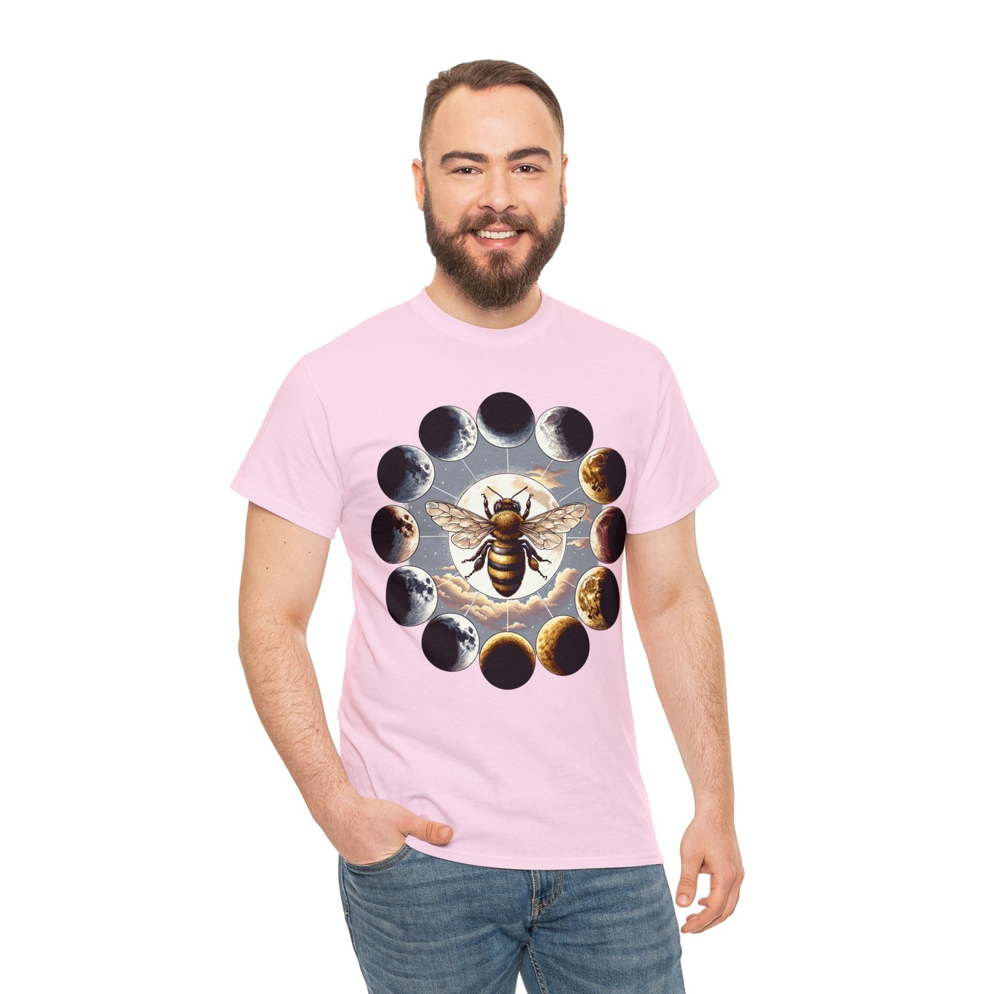 Bee Phases Heavy Cotton Tee