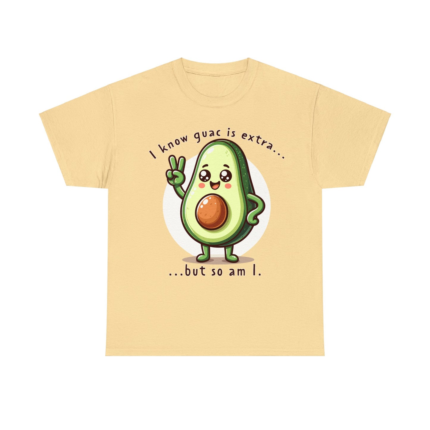 Guac Is Extra Unisex Heavy Cotton Tee