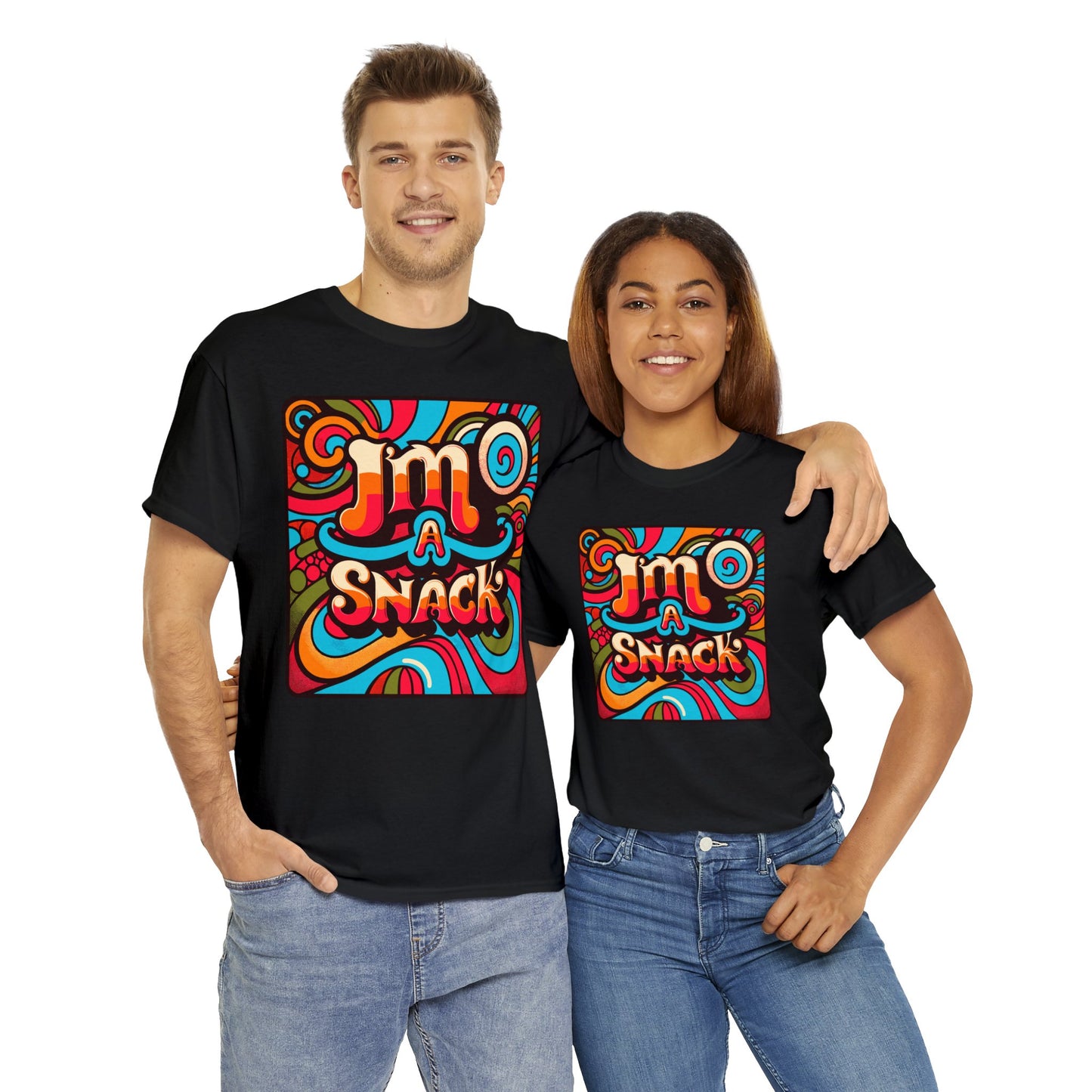 I'm a Snack Unisex Heavy Cotton Tee