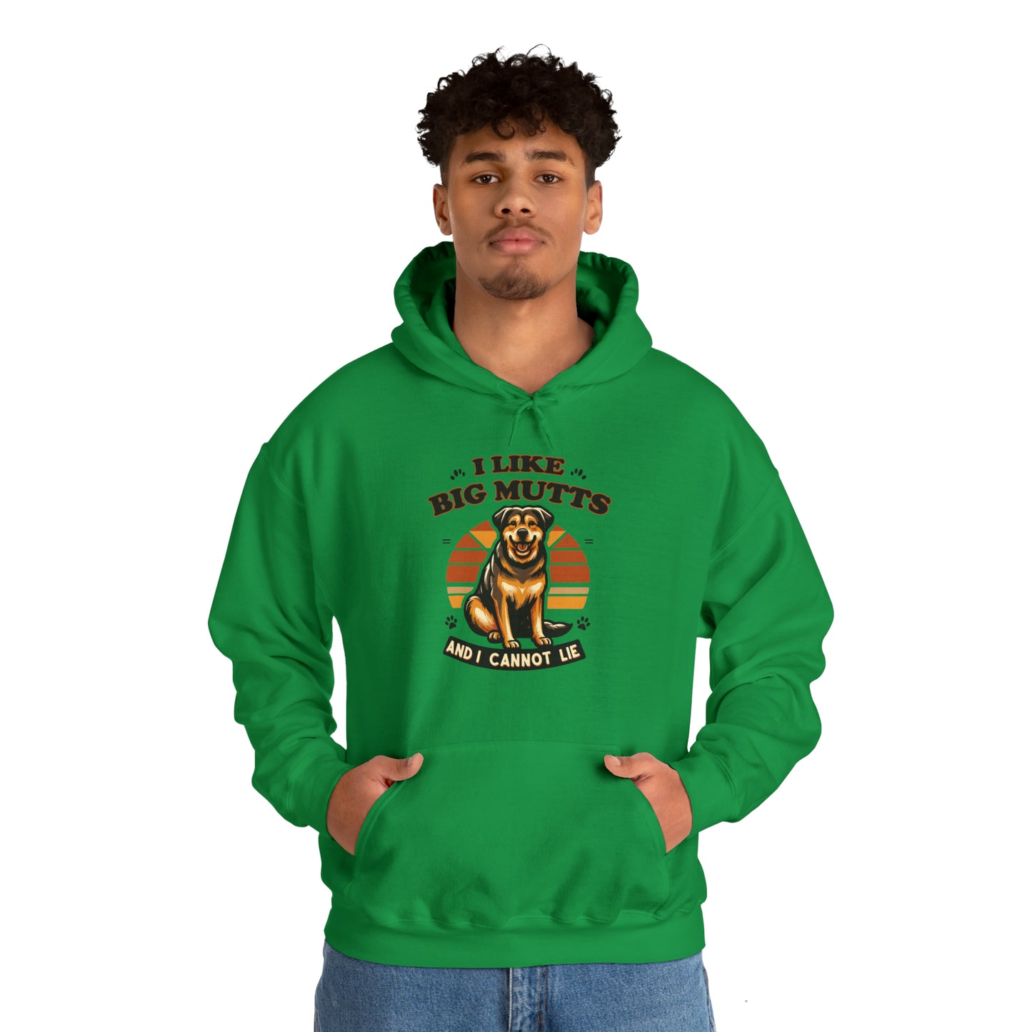 I Like Big Mutts Hooded Sweatshirt