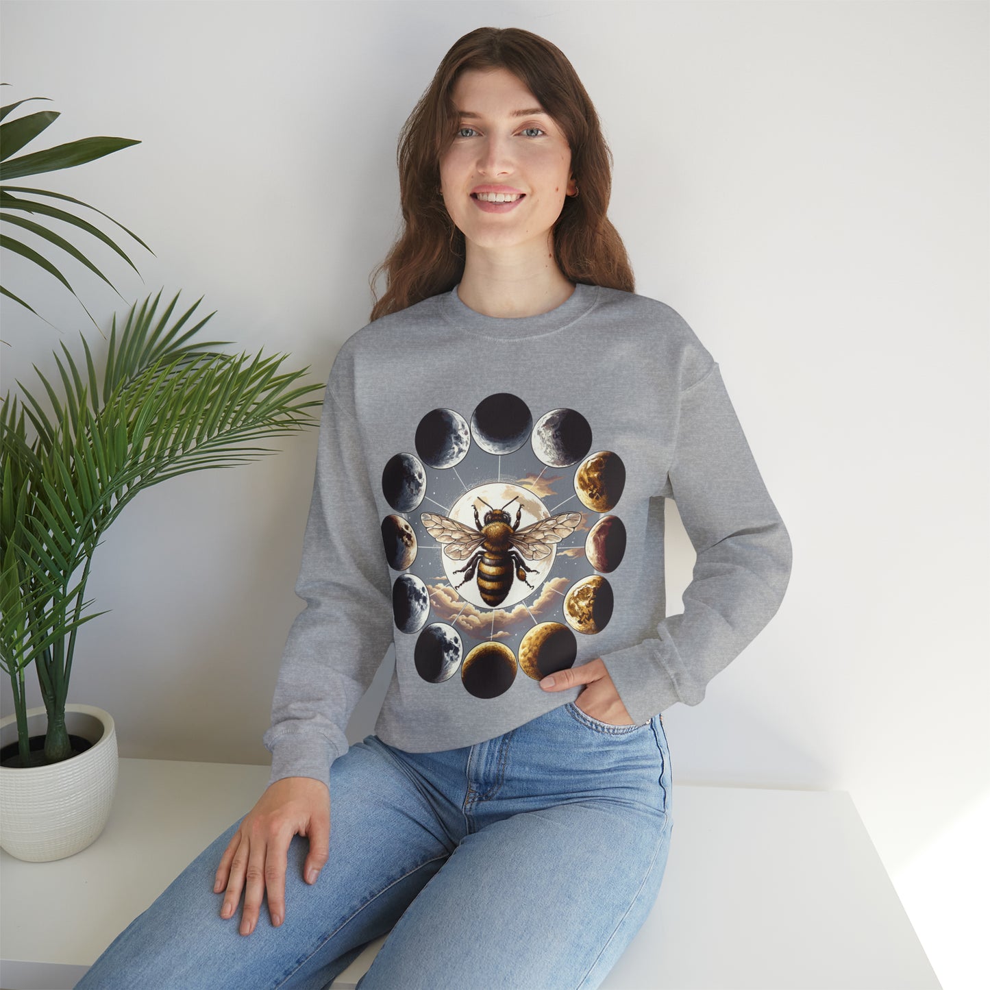 Bee Phases Crewneck Sweatshirt