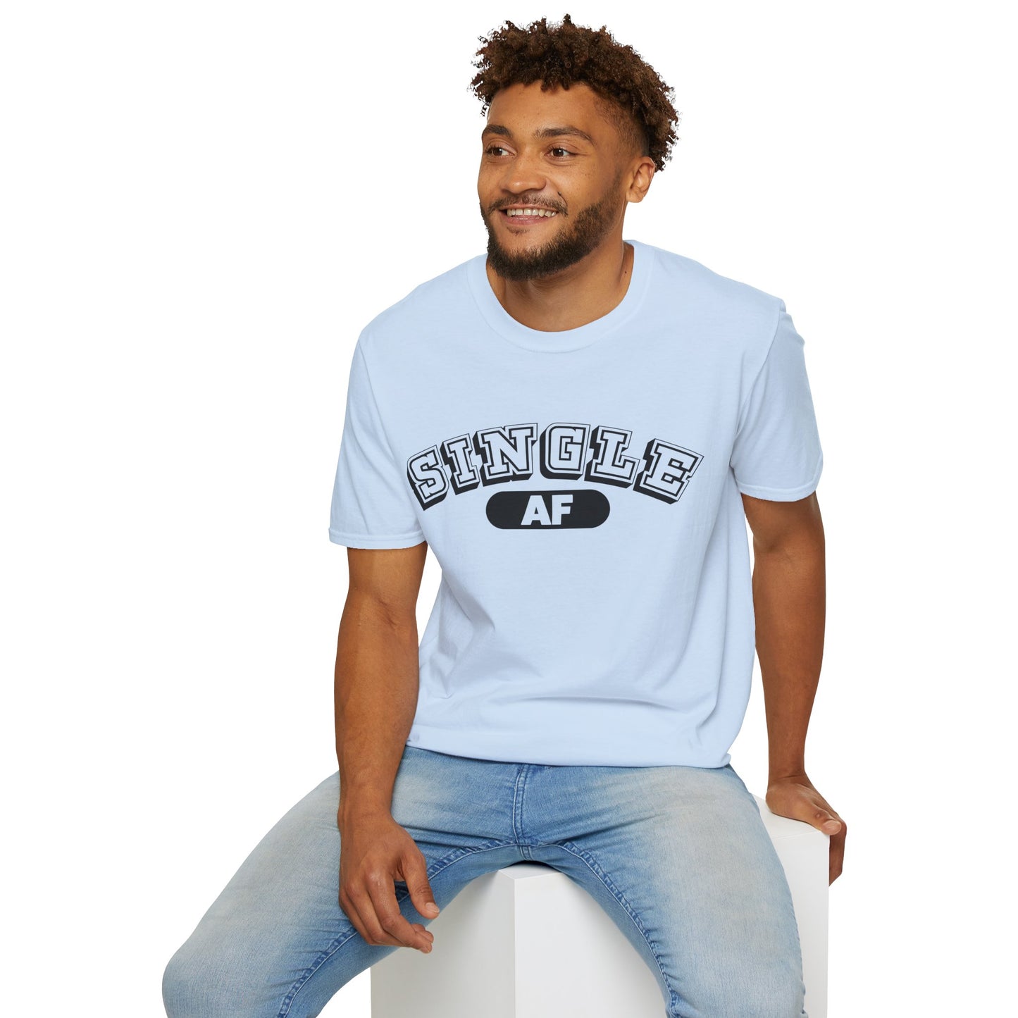 Single AF Valentines Softstyle T-Shirt