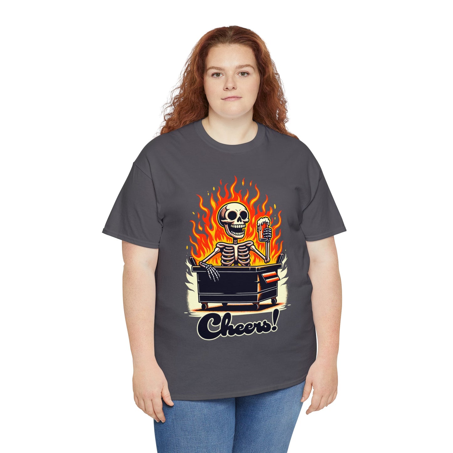 Cheers from the Dumpster Fire Heavy Cotton Tee