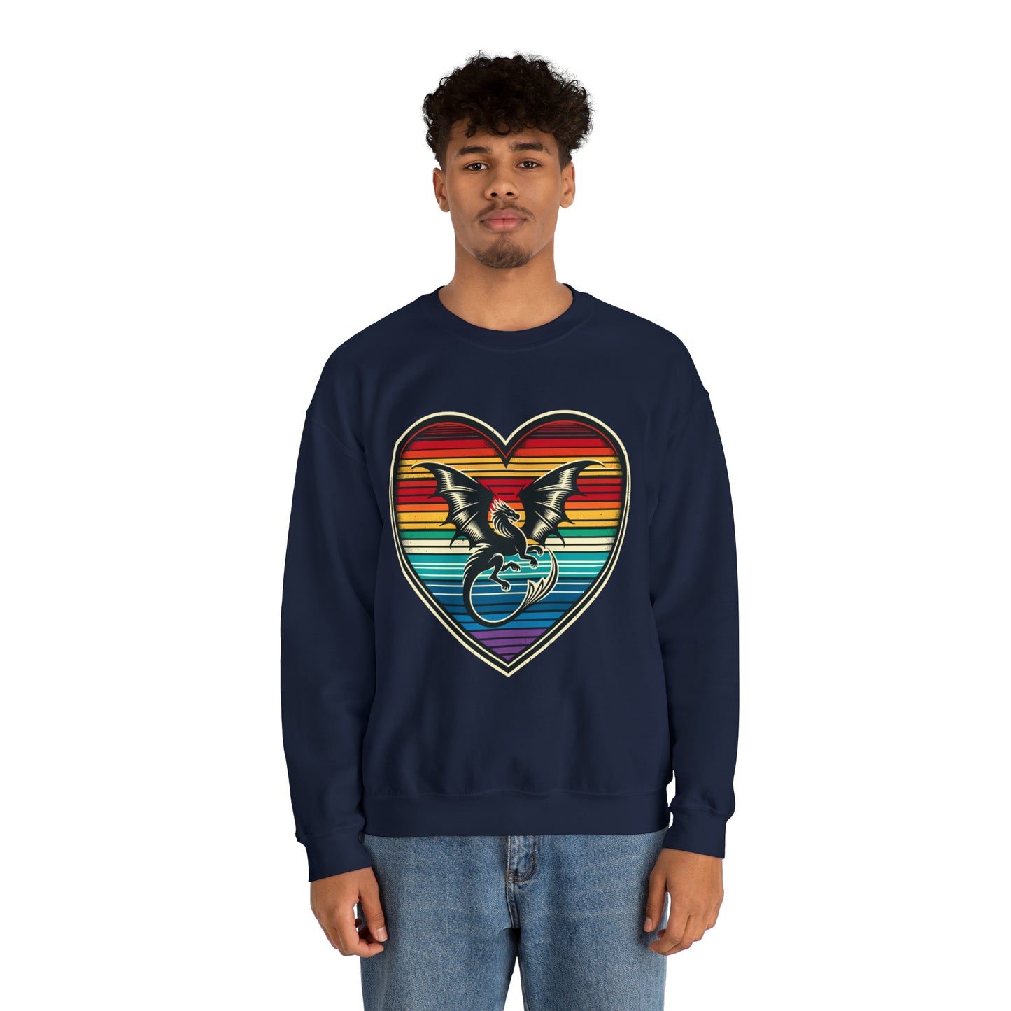 Dragon Heart Crewneck Sweatshirt