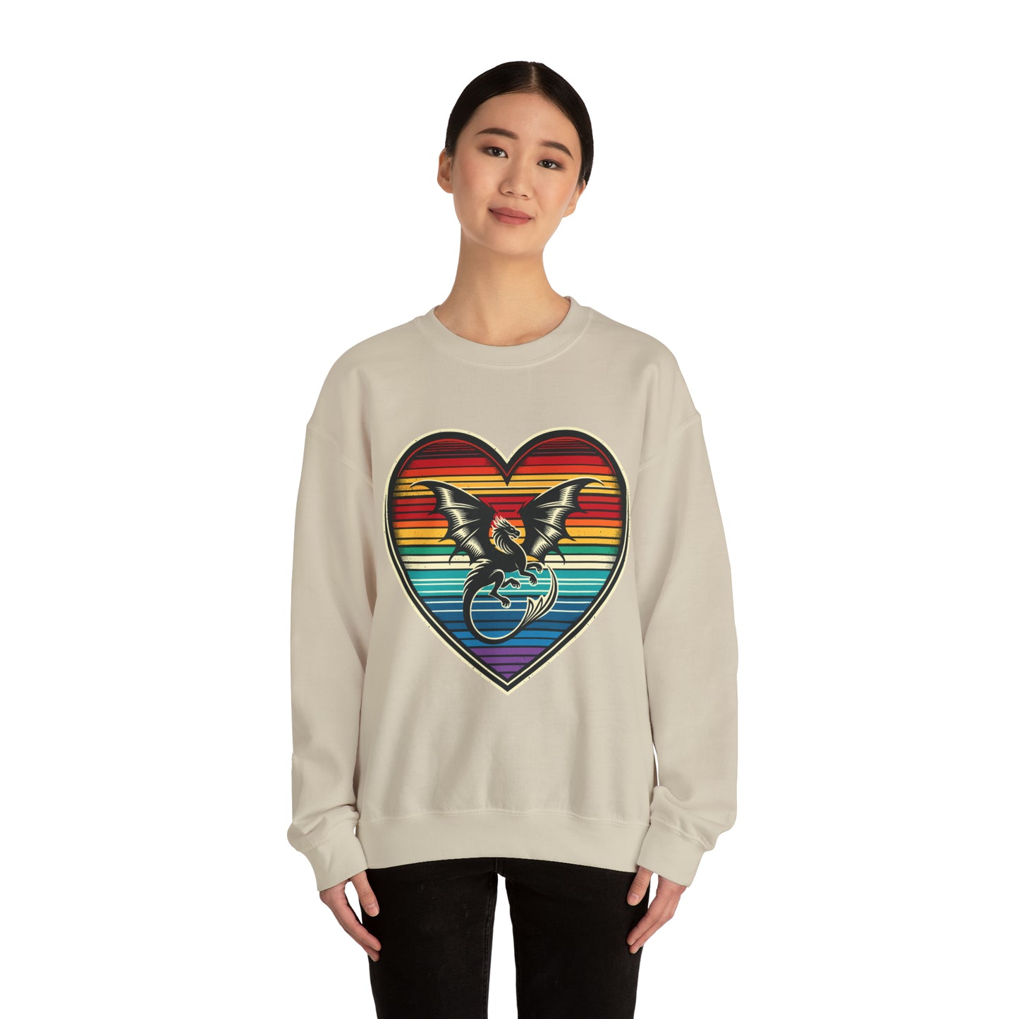 Dragon Heart Crewneck Sweatshirt