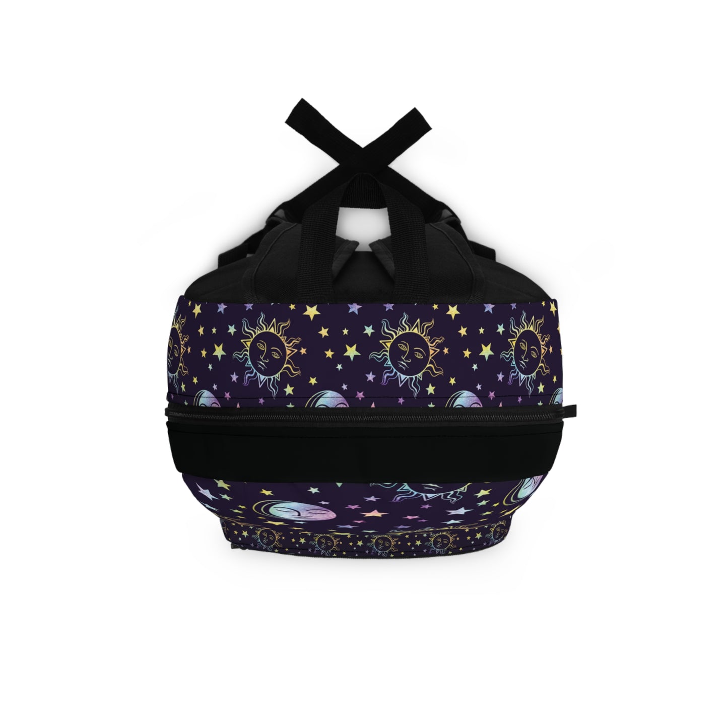 Sun Moon and Stars Backpack, Galaxy Back Pack, Outer Space Back to School Bag