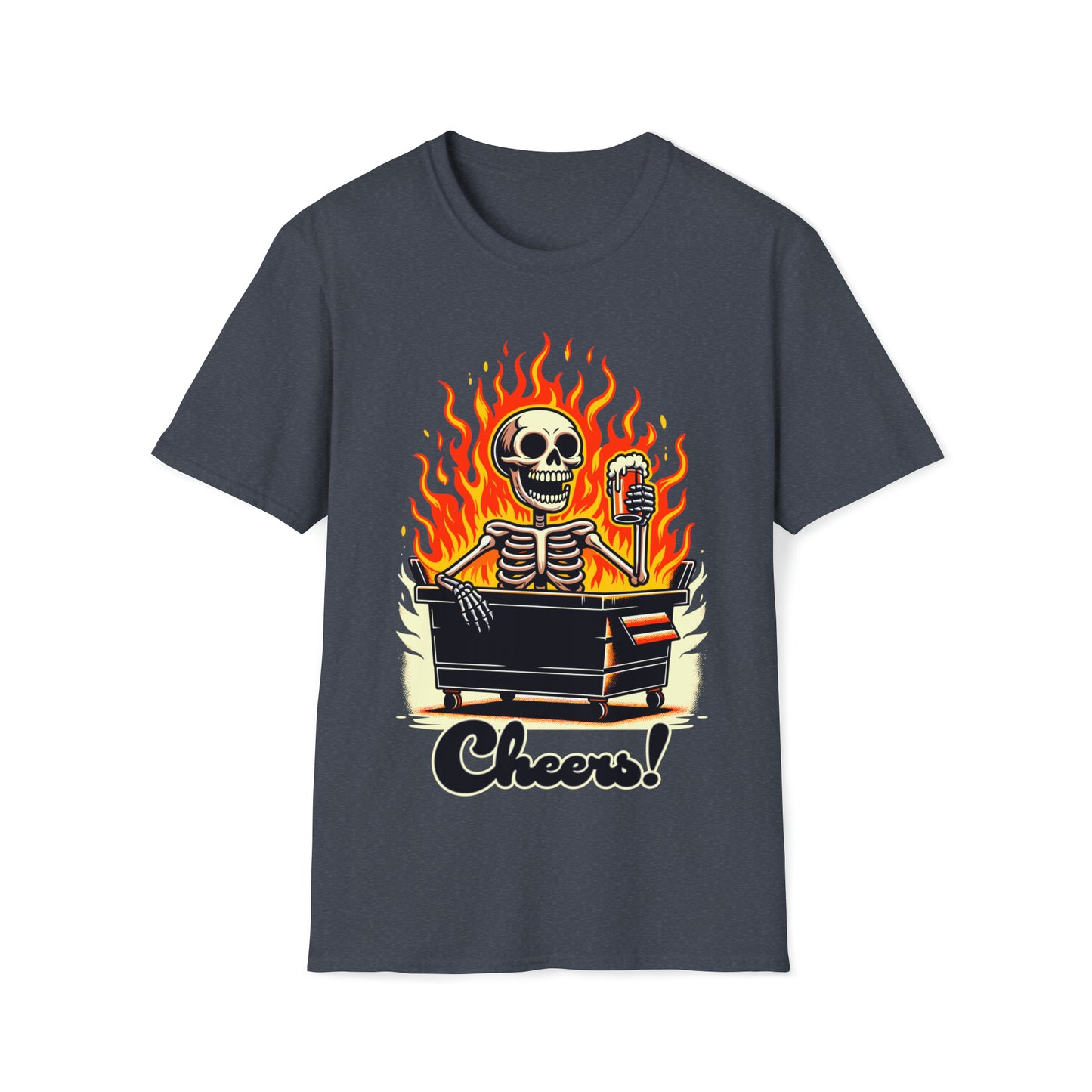 Cheers from the Dumpster Fire Unisex Softstyle T-Shirt