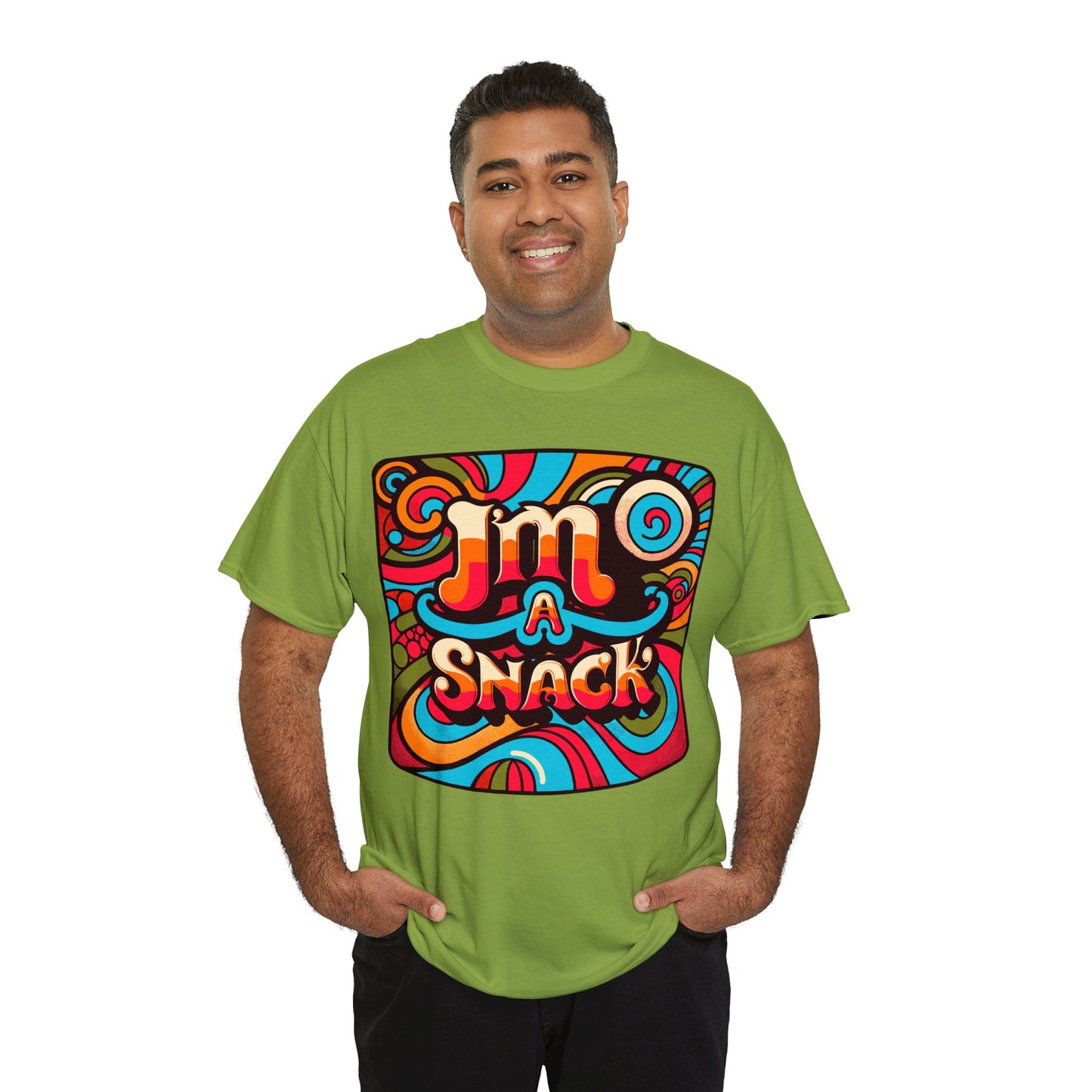 I'm a Snack Unisex Heavy Cotton Tee