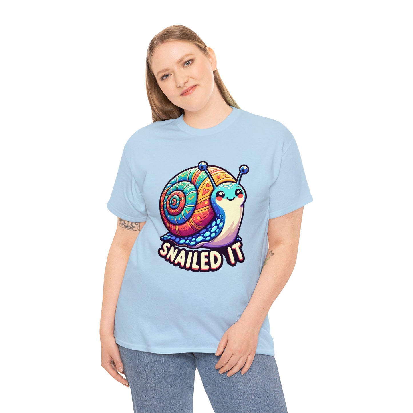 Snailed It Heavy Cotton Tee