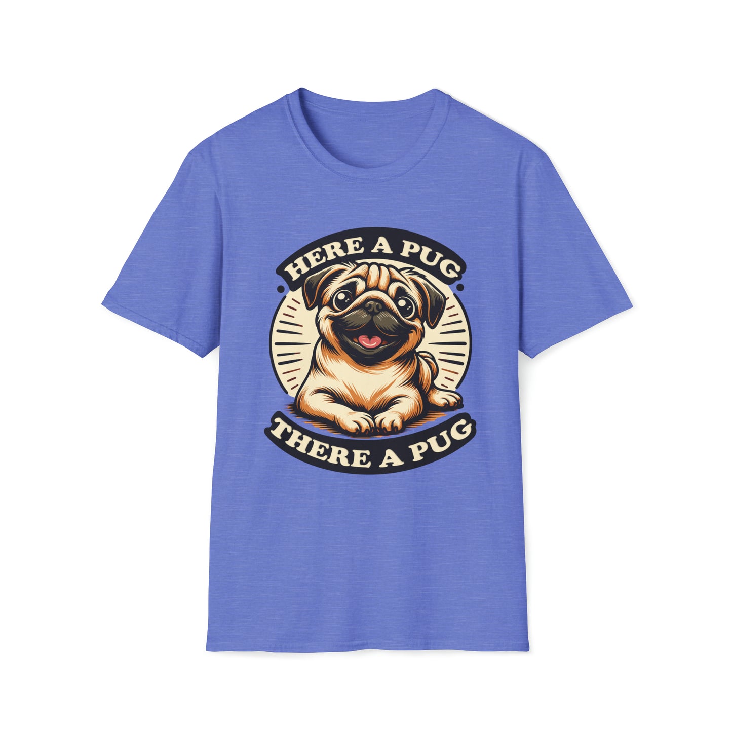 Here a Pug Softstyle T-Shirt