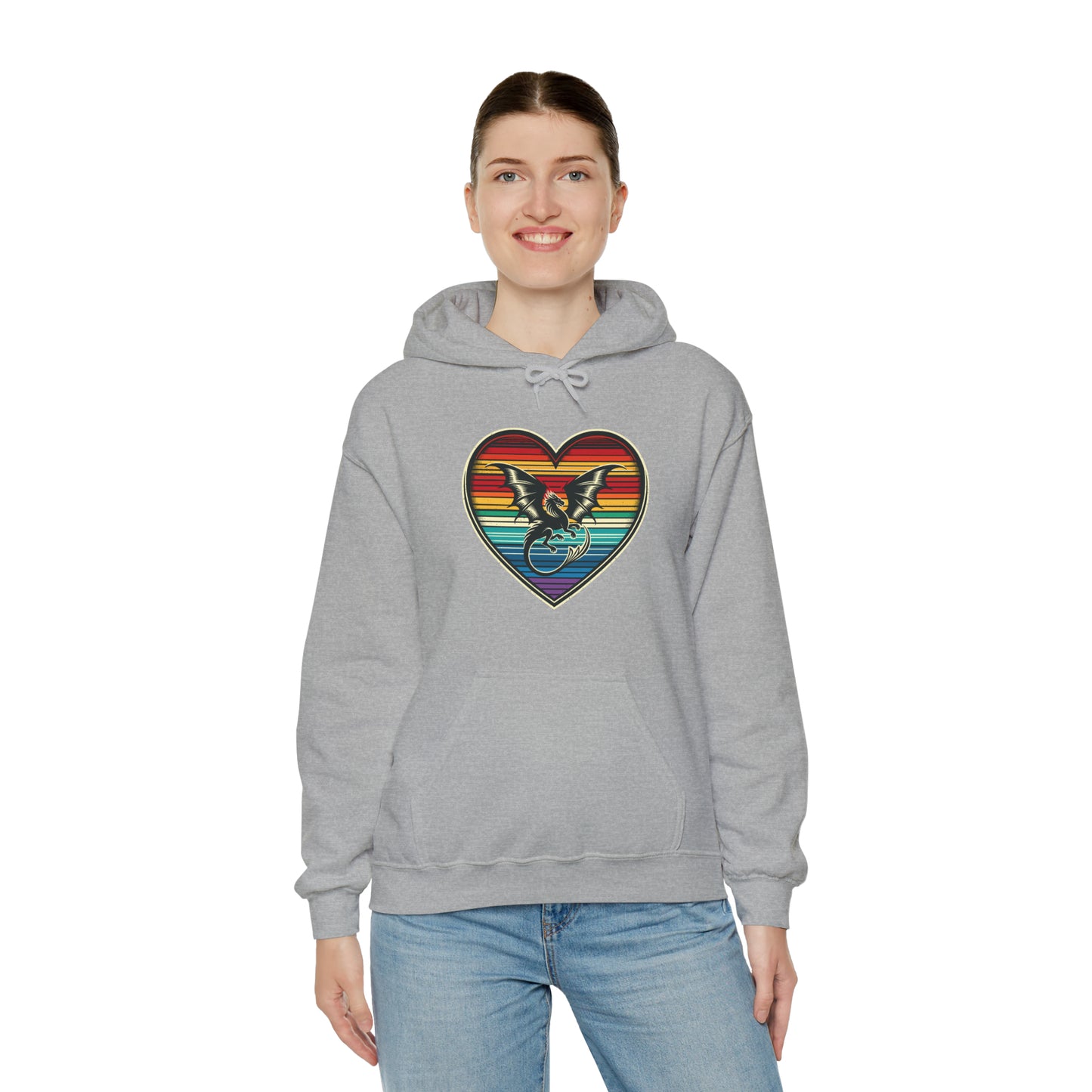 Dragon Heart Hooded Sweatshirt