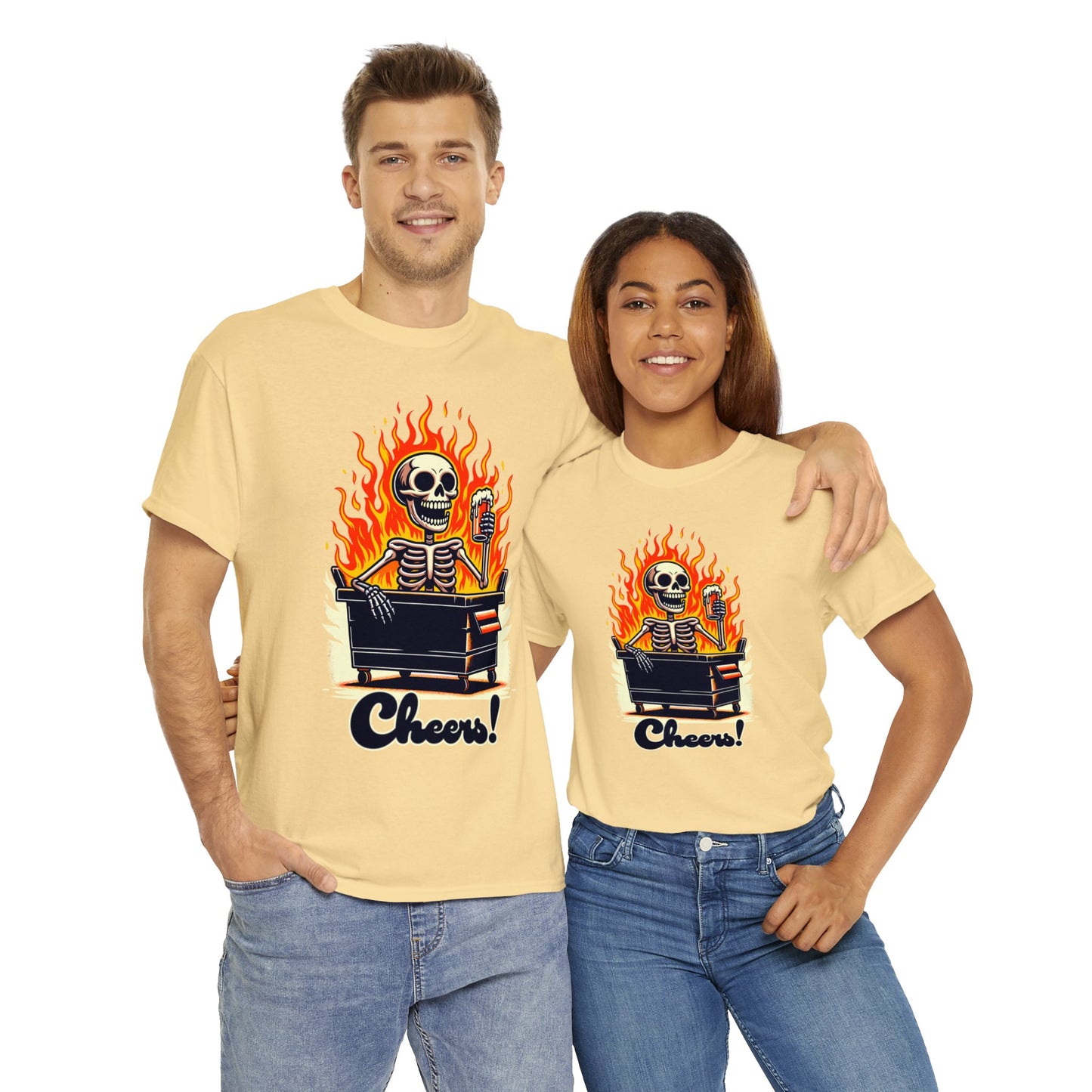 Cheers from the Dumpster Fire Heavy Cotton Tee