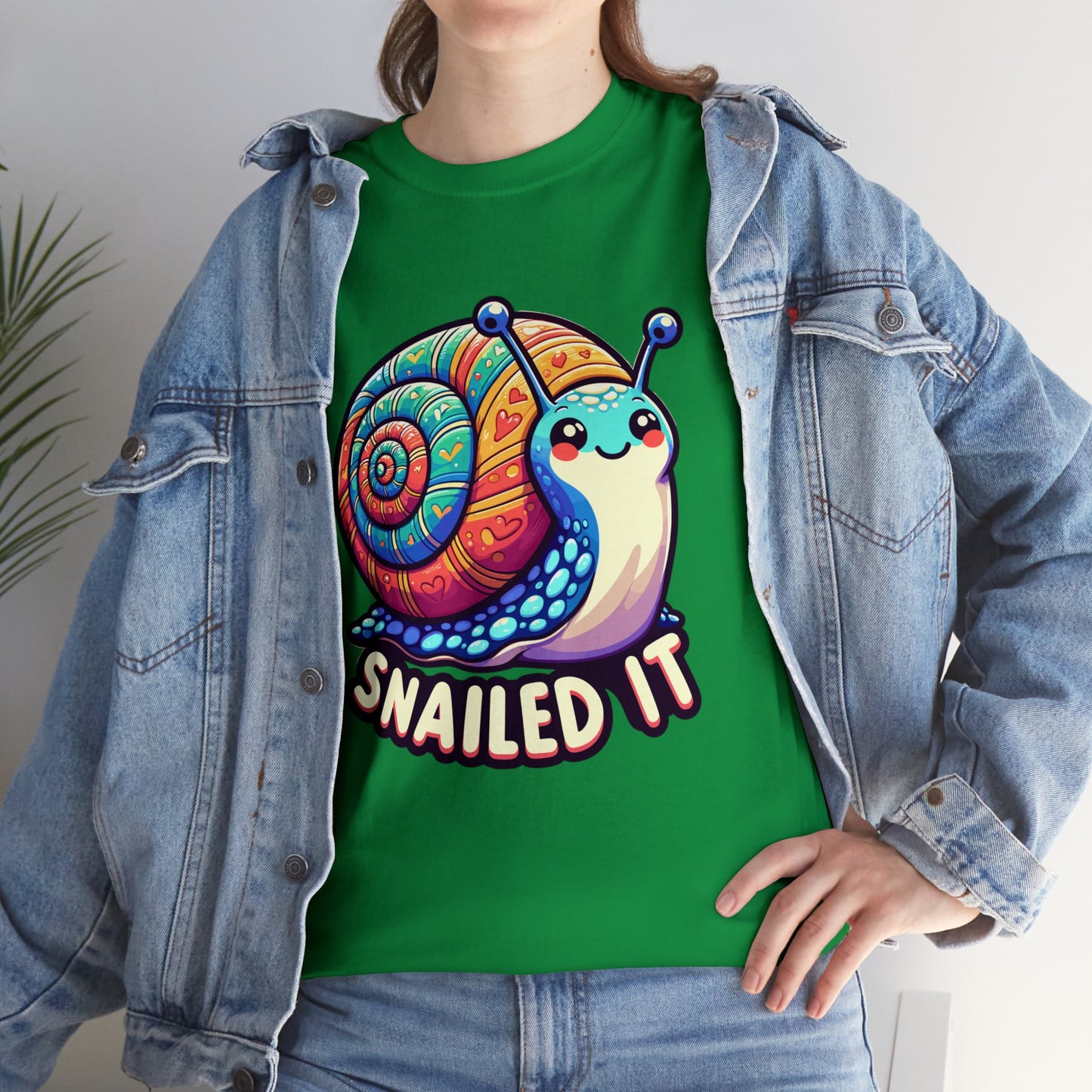 Snailed It Heavy Cotton Tee