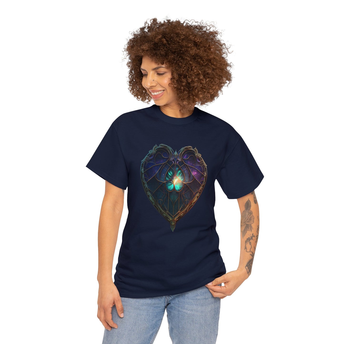 Heart of Stone Dragonfly 1 Heavy Cotton Tee