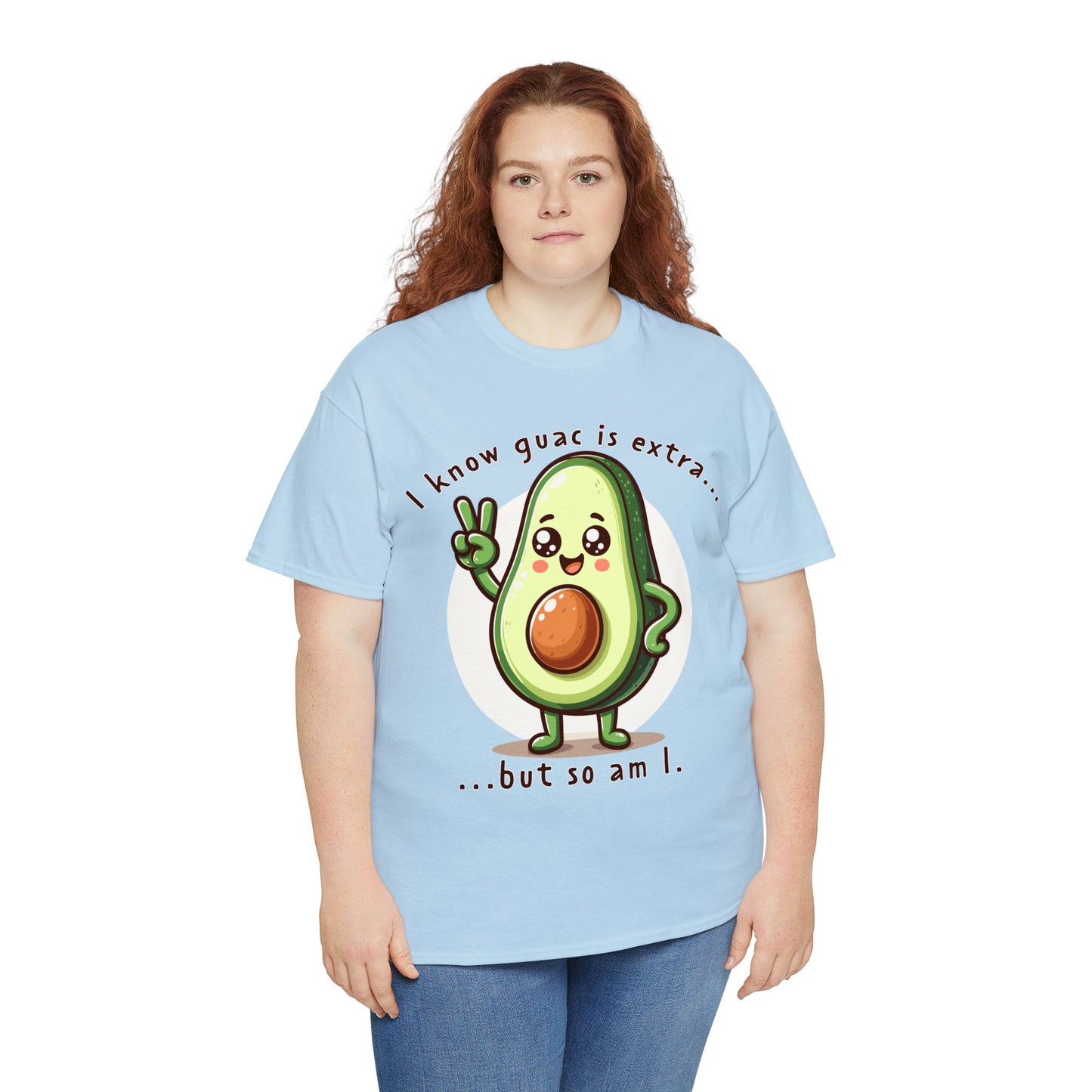 Guac Is Extra Unisex Heavy Cotton Tee