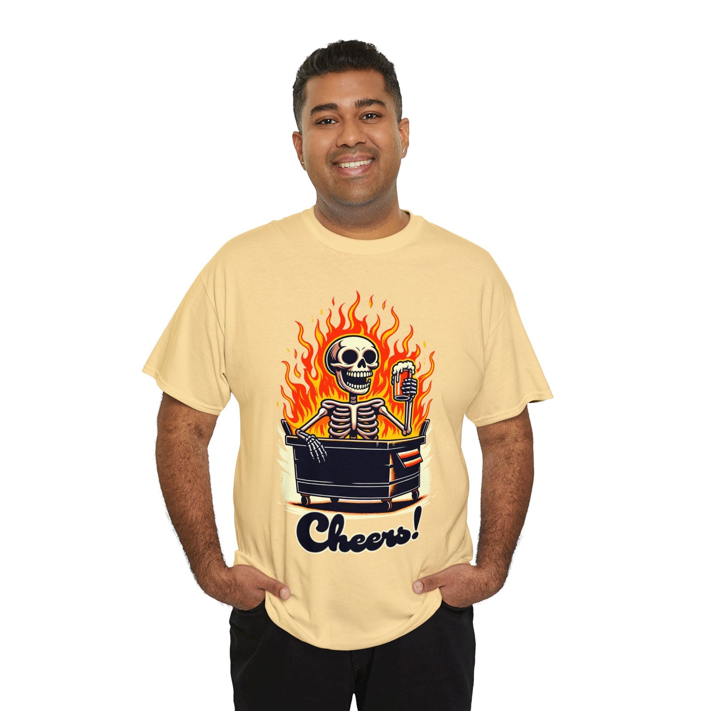 Cheers from the Dumpster Fire Heavy Cotton Tee