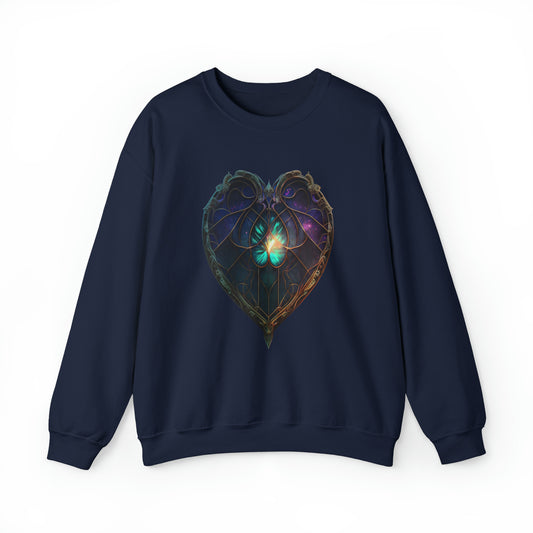 Heart of Stone Dragonfly 1 Crewneck Sweatshirt