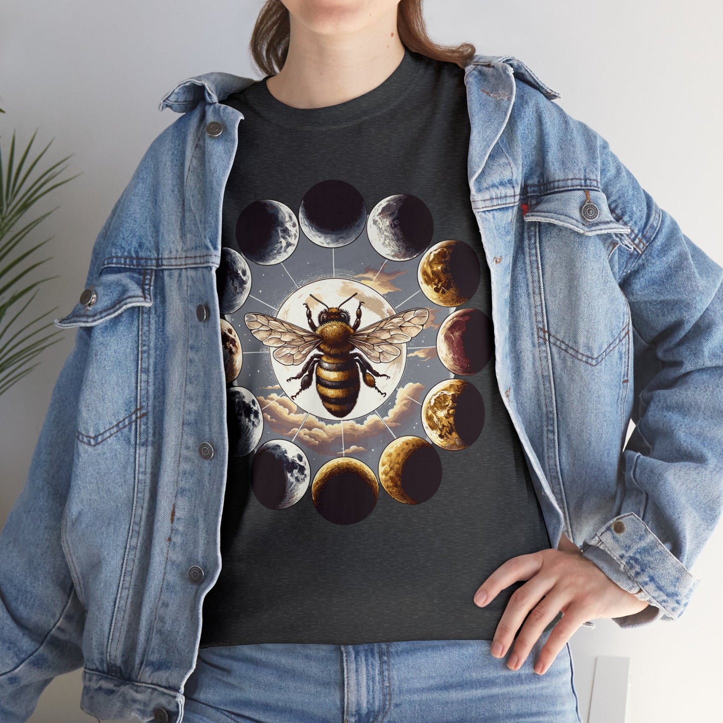 Bee Phases Heavy Cotton Tee