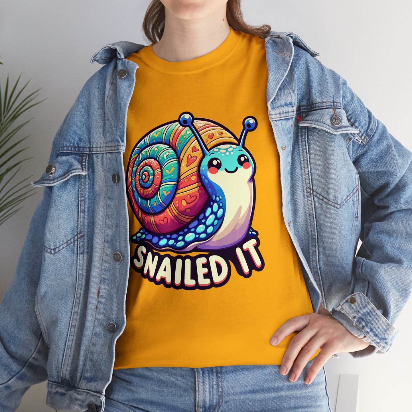 Snailed It Heavy Cotton Tee