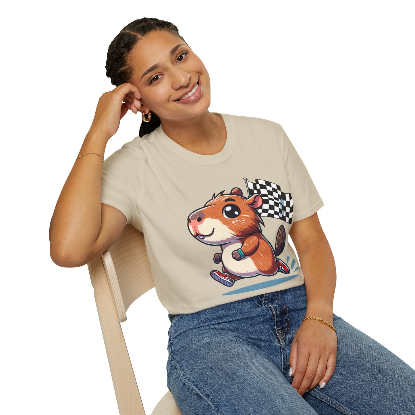 Capybara Never Did Come in Last Softstyle T-Shirt