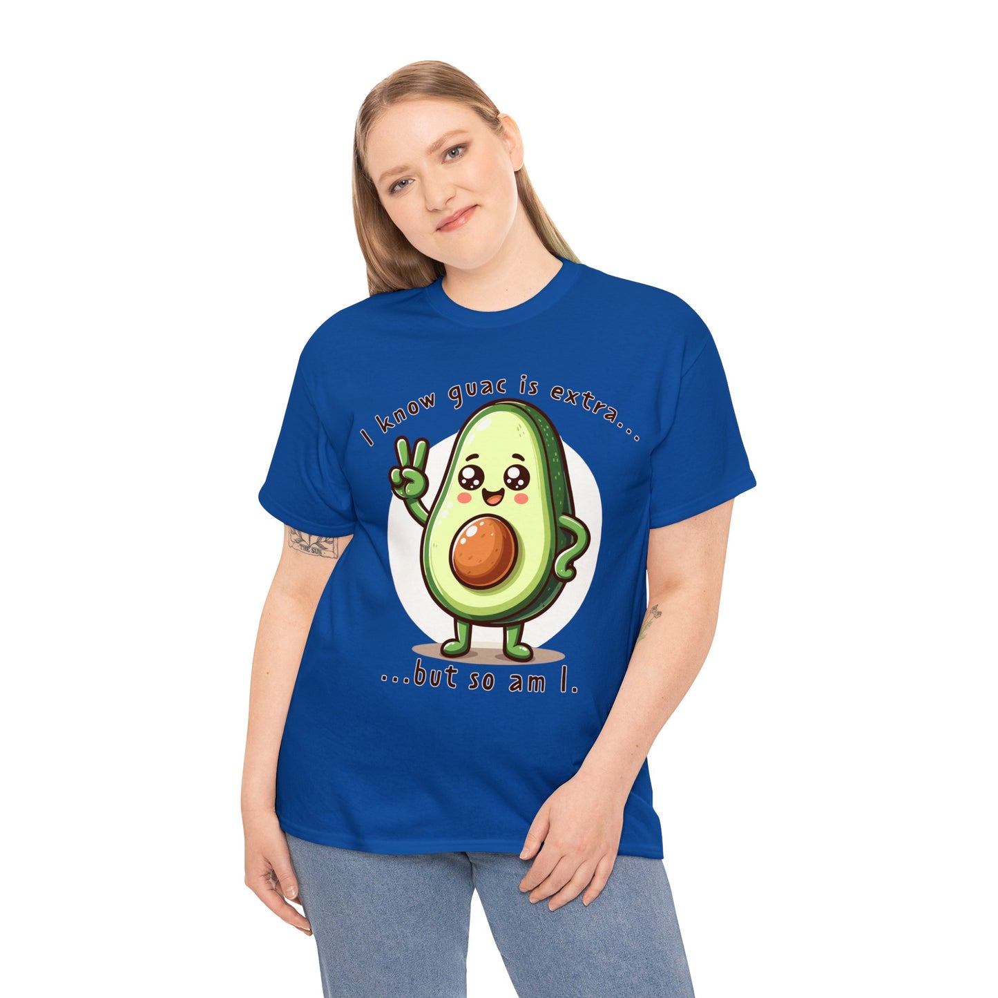 Guac Is Extra Unisex Heavy Cotton Tee