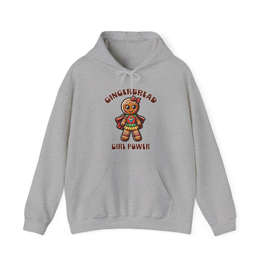 Gingerbread Girl Power Hoodie Hooded Sweatshirt
