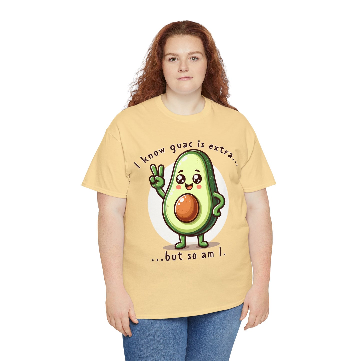 Guac Is Extra Unisex Heavy Cotton Tee