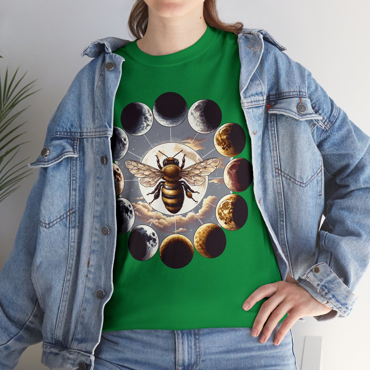 Bee Phases Heavy Cotton Tee