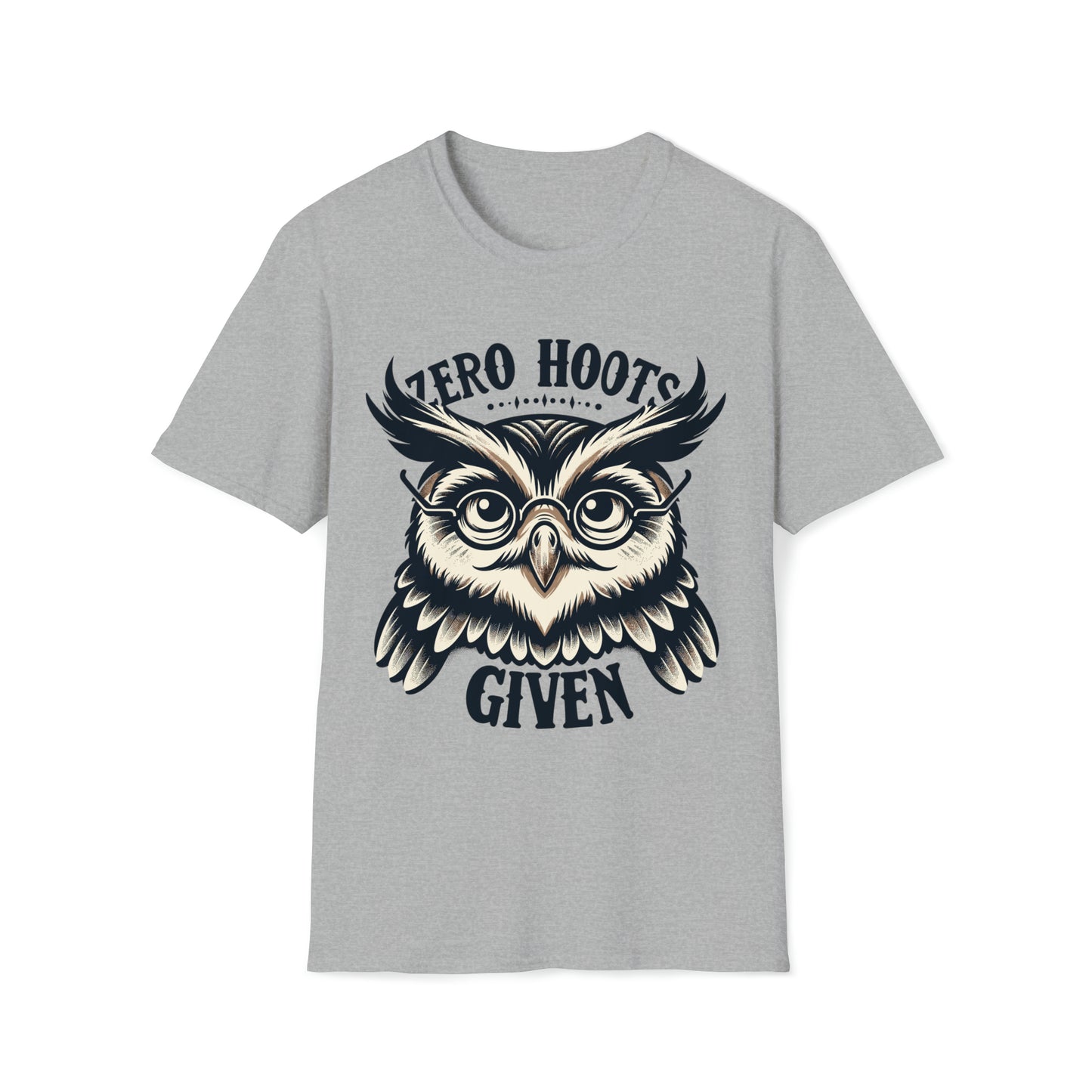 Zero Hoots Given Unisex Softstyle T-Shirt