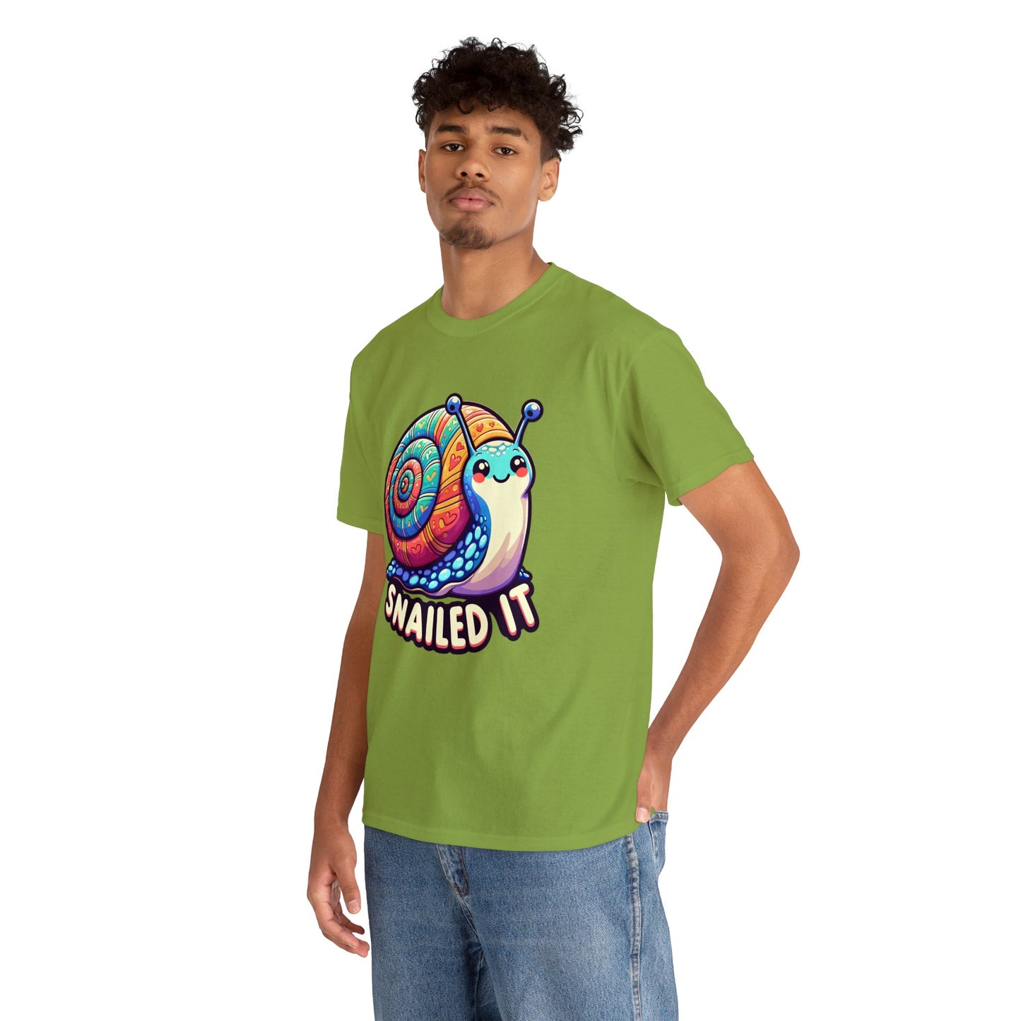 Snailed It Heavy Cotton Tee