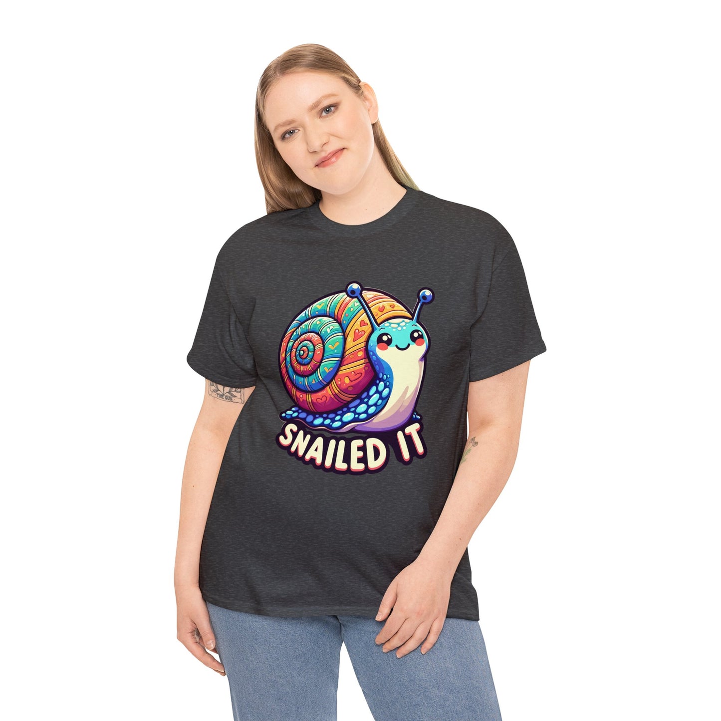 Snailed It Heavy Cotton Tee