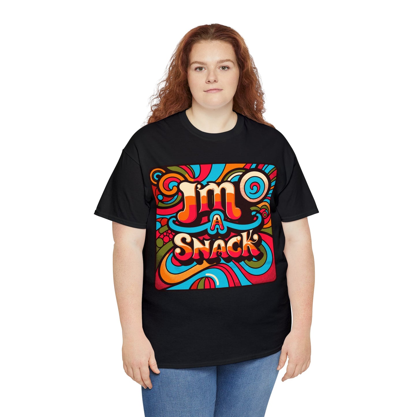 I'm a Snack Unisex Heavy Cotton Tee