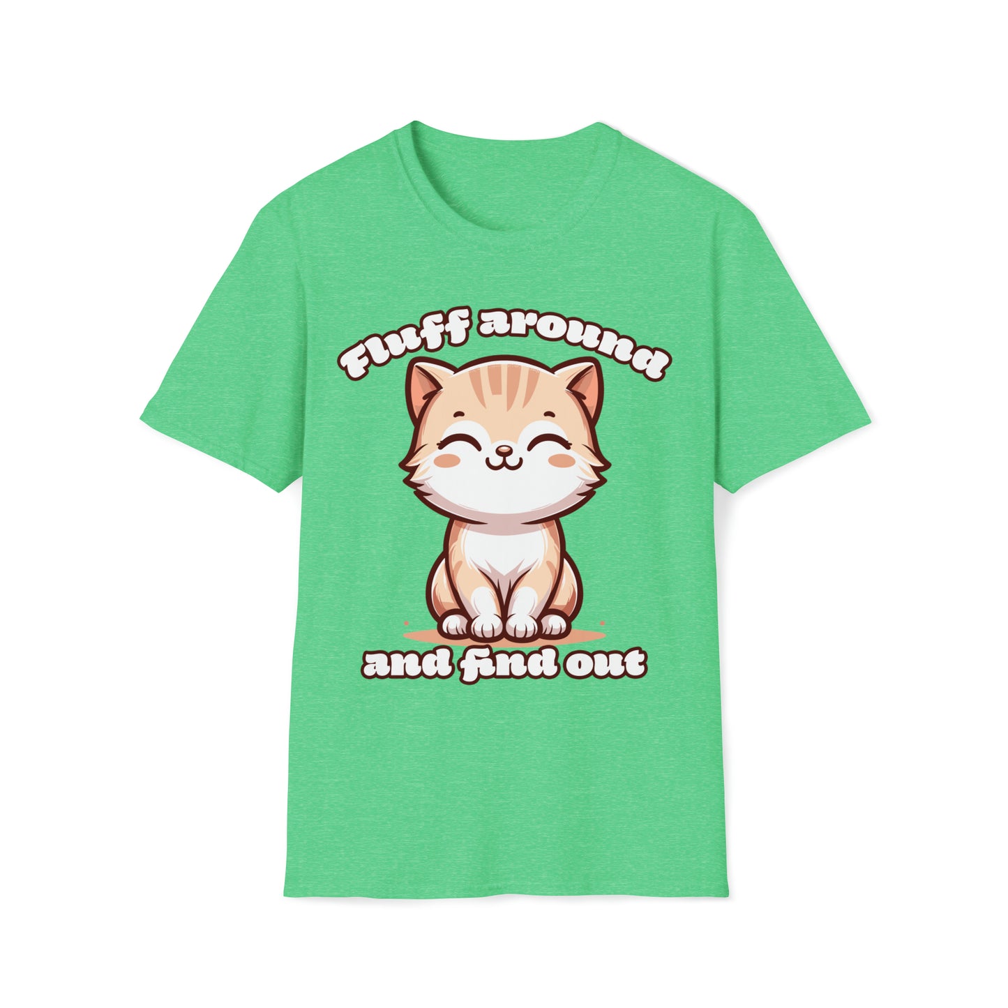 Fluff Around Unisex Softstyle T-Shirt