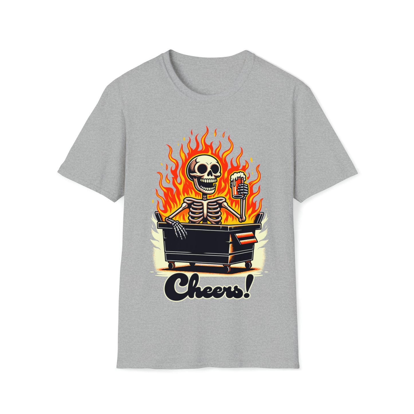 Cheers from the Dumpster Fire Unisex Softstyle T-Shirt