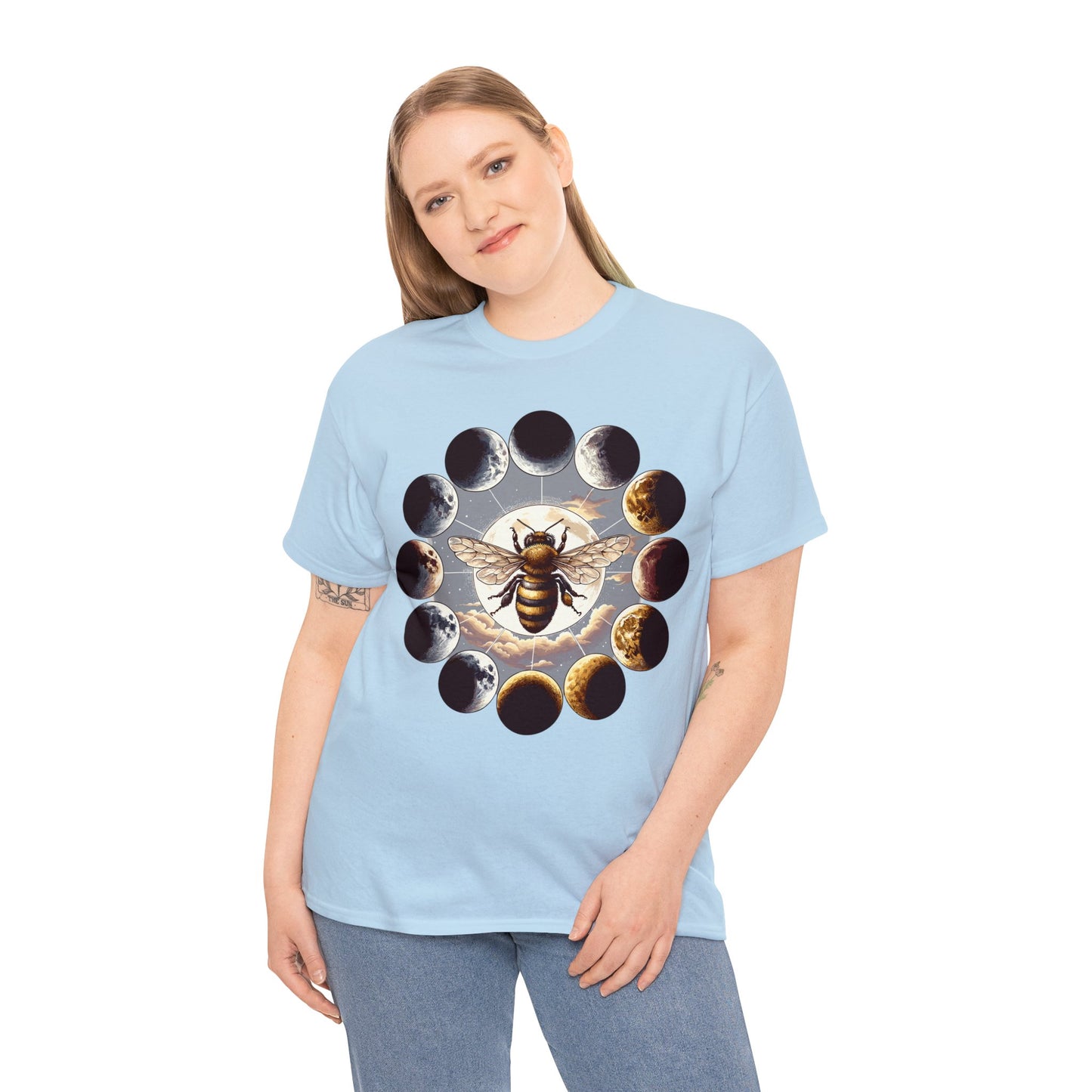 Bee Phases Heavy Cotton Tee