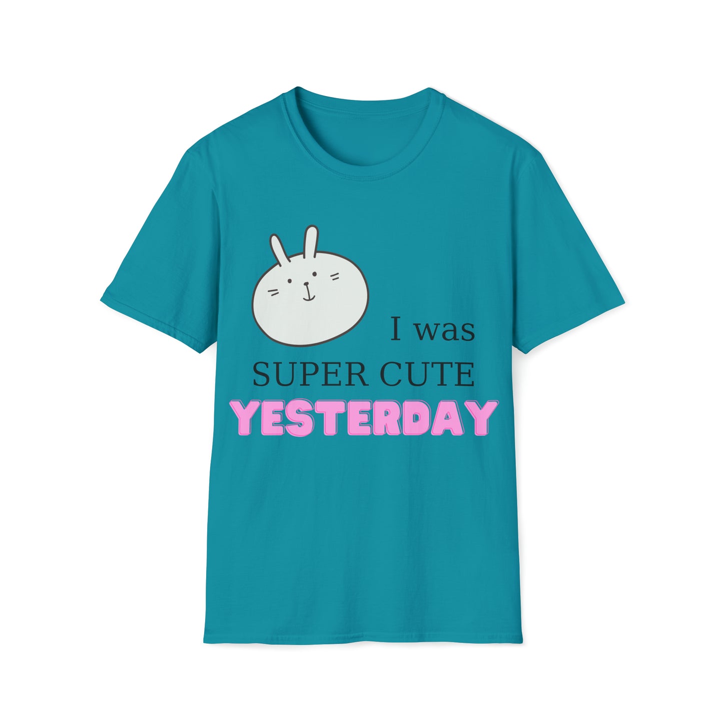 I Was Super Cute Yesterday Softstyle T-Shirt