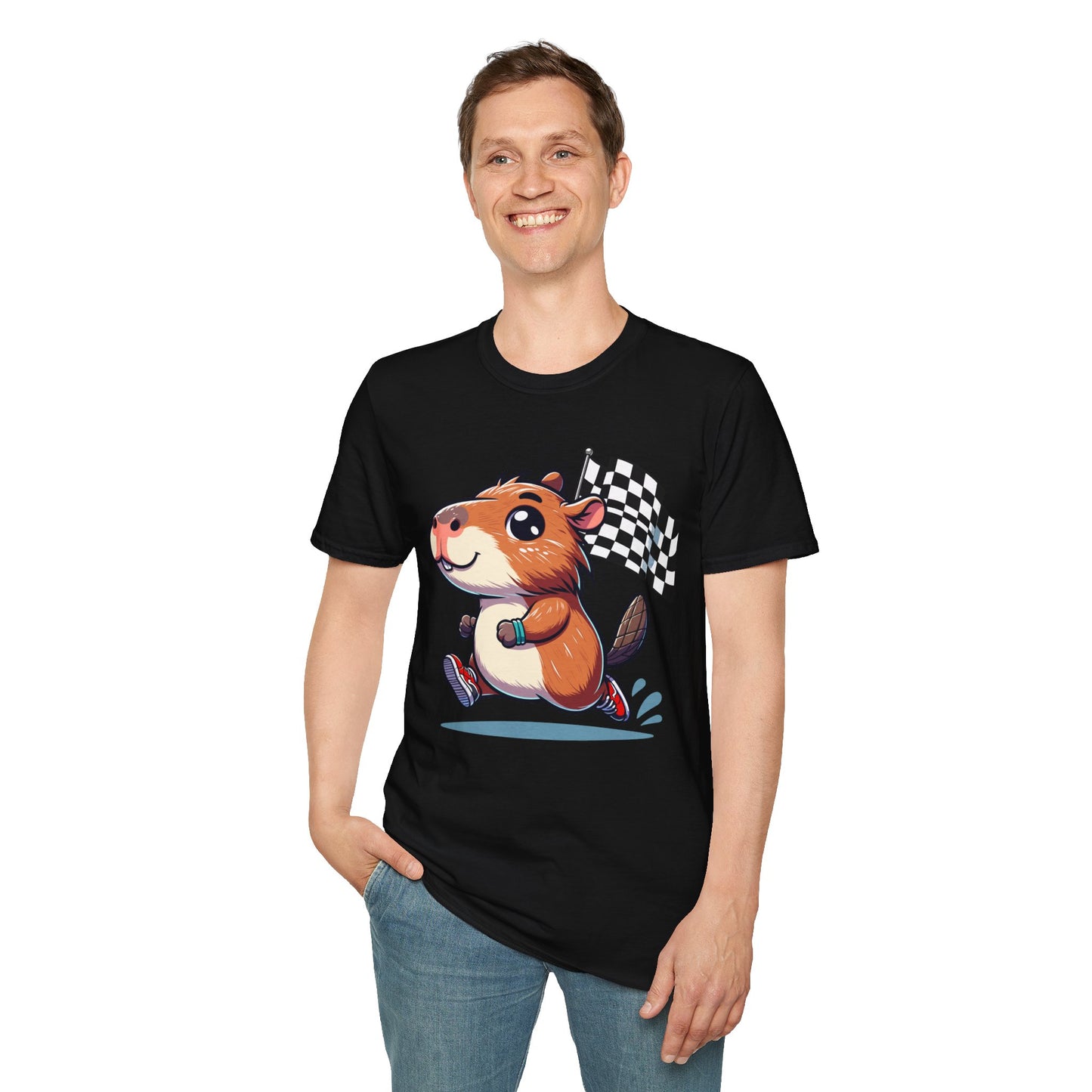 Capybara Never Did Come in Last Softstyle T-Shirt