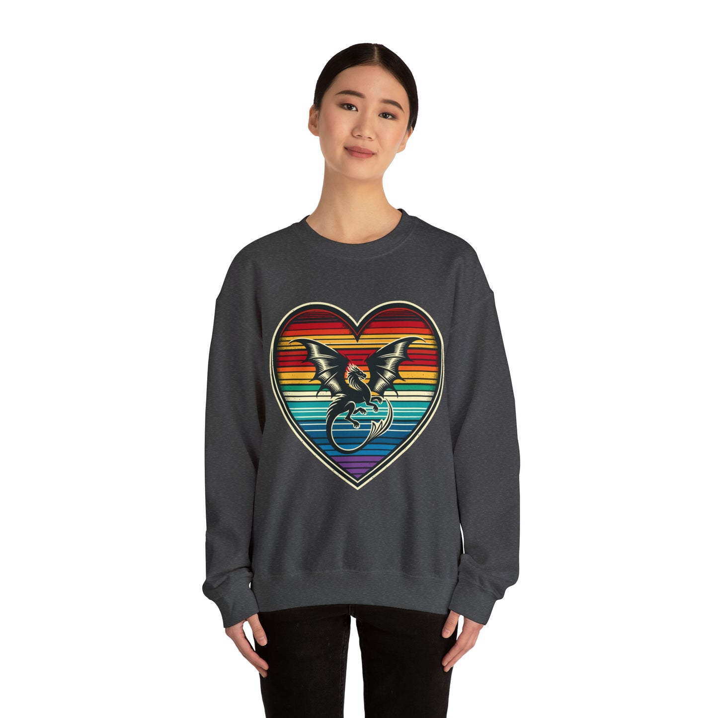 Dragon Heart Crewneck Sweatshirt