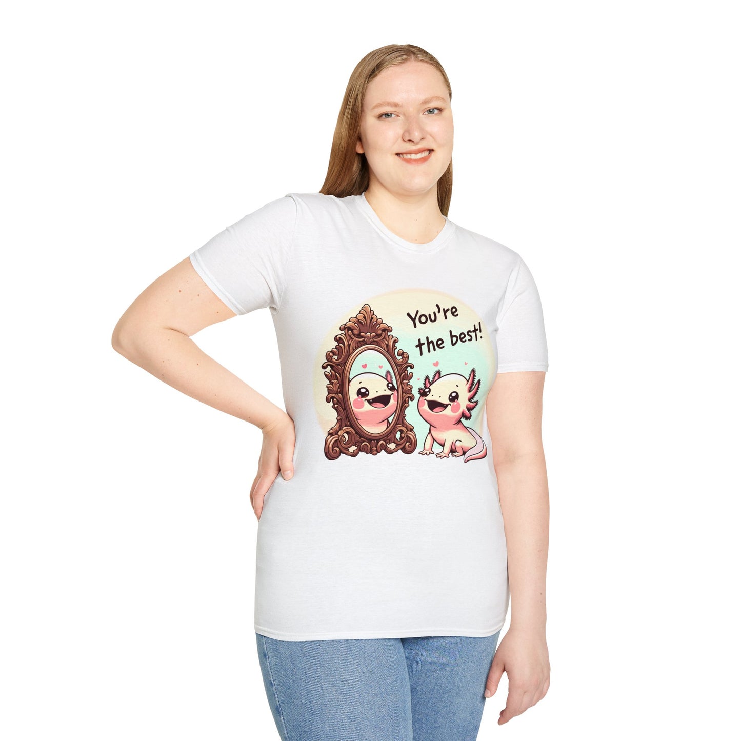 Axolotl You're the Best Softstyle T-Shirt