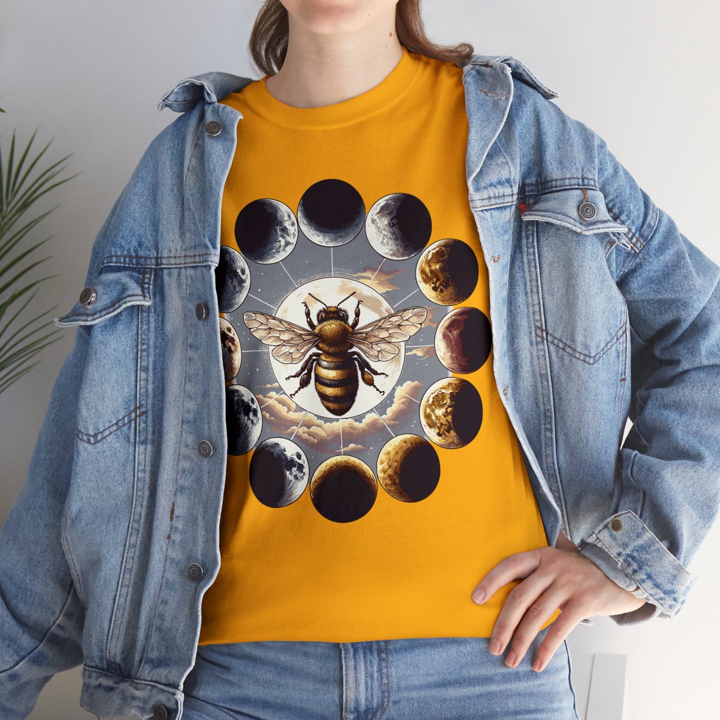 Bee Phases Heavy Cotton Tee