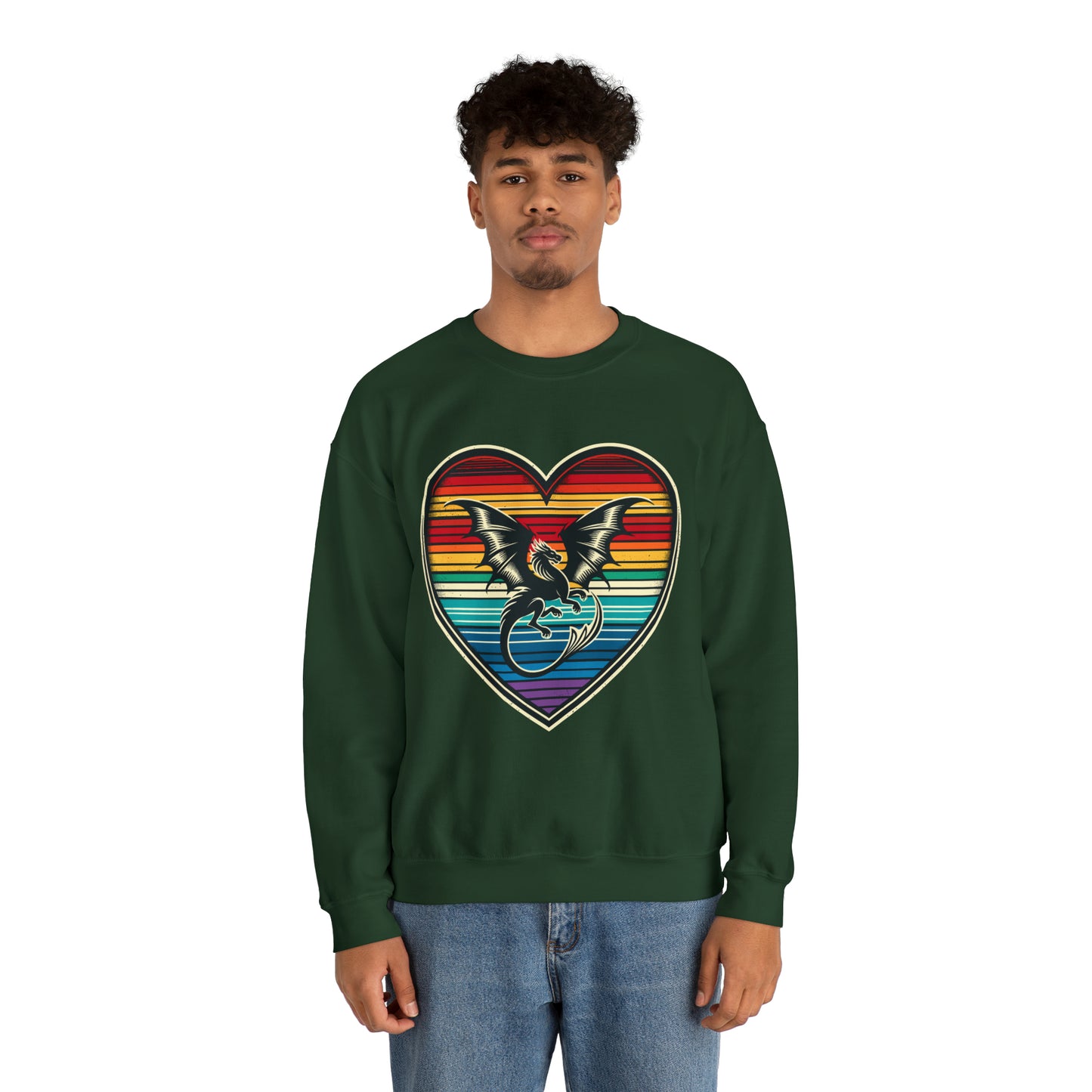 Dragon Heart Crewneck Sweatshirt