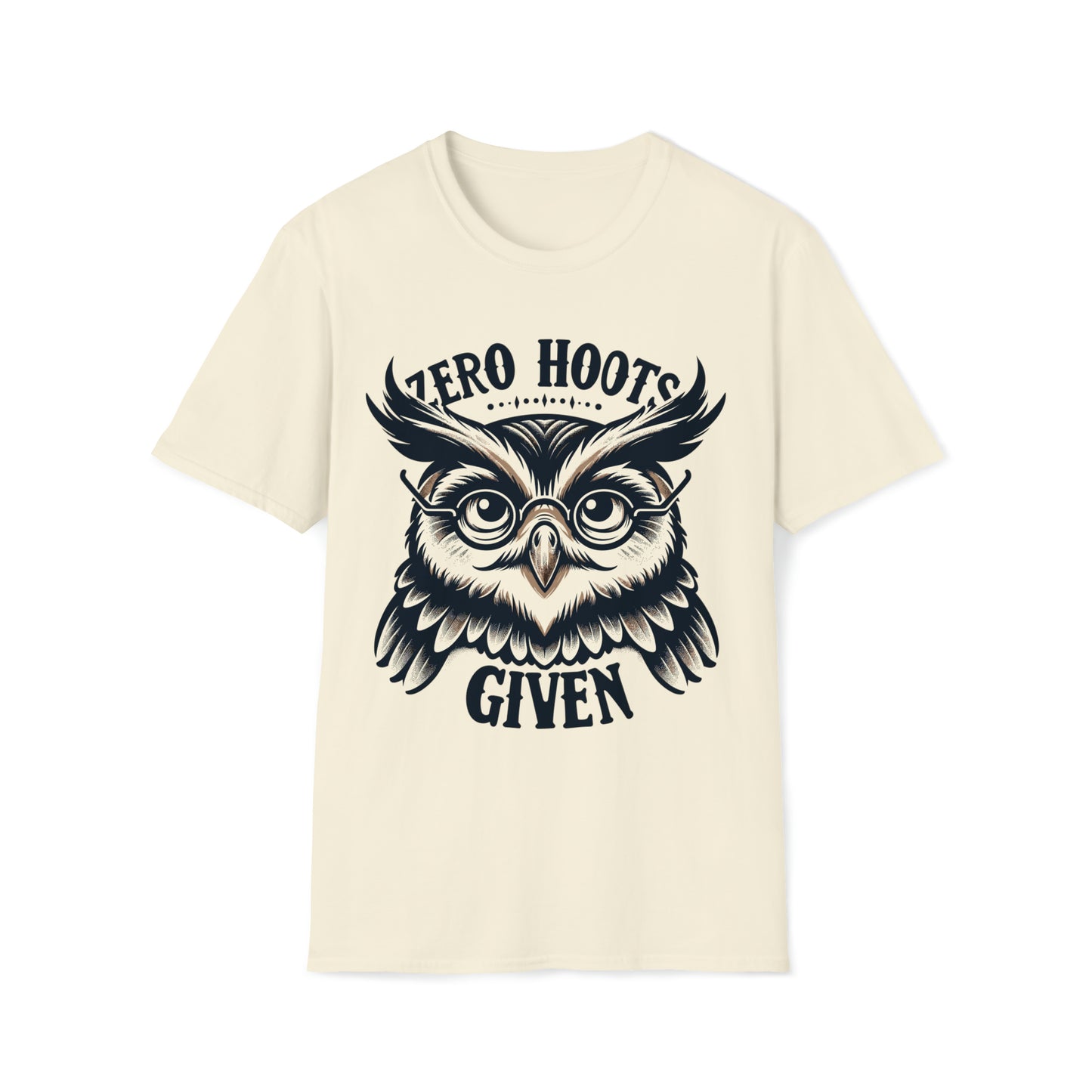 Zero Hoots Given Unisex Softstyle T-Shirt