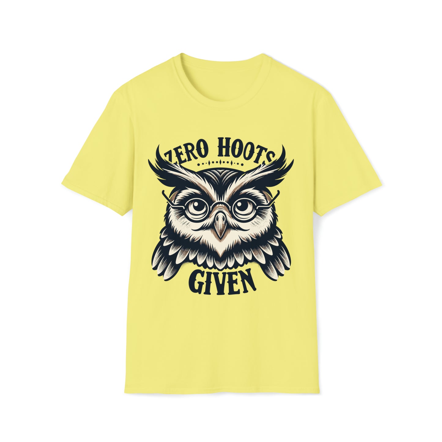 Zero Hoots Given Unisex Softstyle T-Shirt