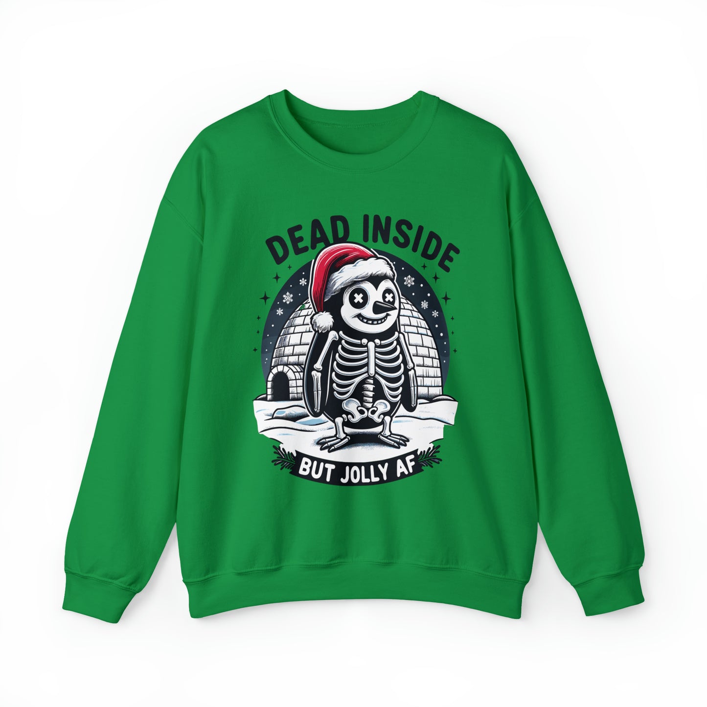 Jolly AF Penguin Unisex Heavy Blend™ Crewneck Sweatshirt