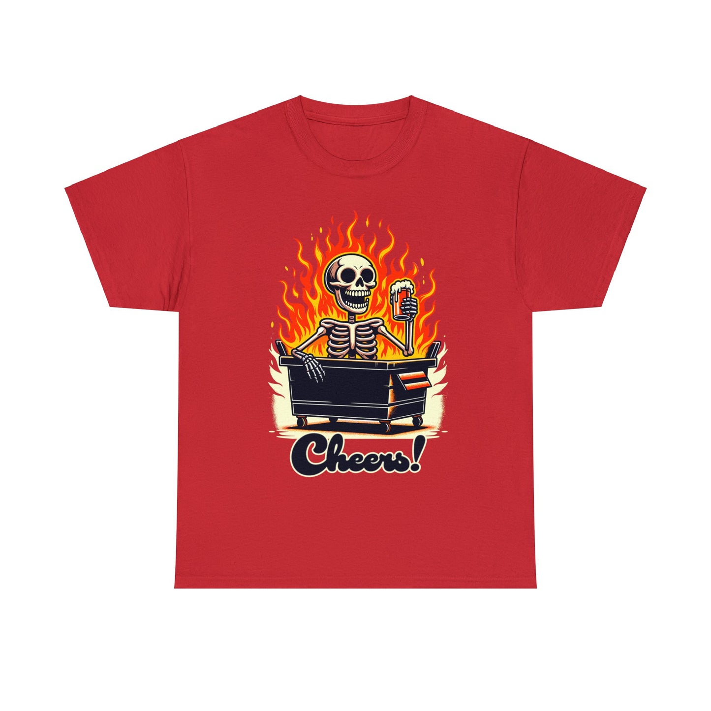 Cheers from the Dumpster Fire Heavy Cotton Tee