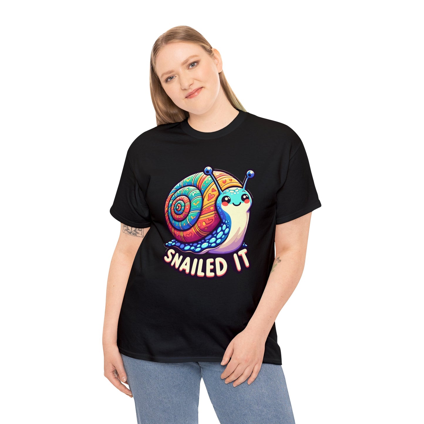 Snailed It Heavy Cotton Tee