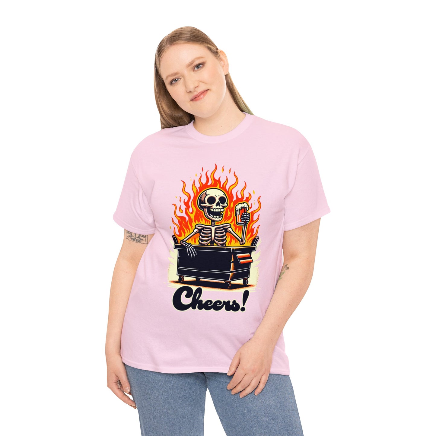 Cheers from the Dumpster Fire Heavy Cotton Tee