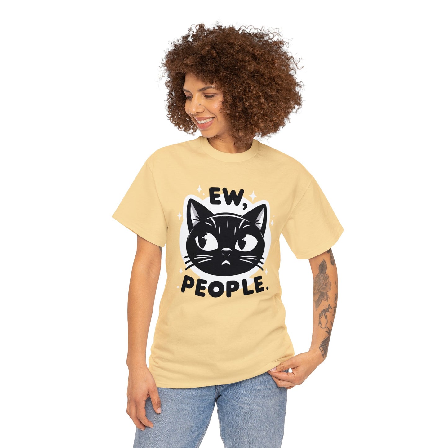 Ew, People Unisex Heavy Cotton Tee